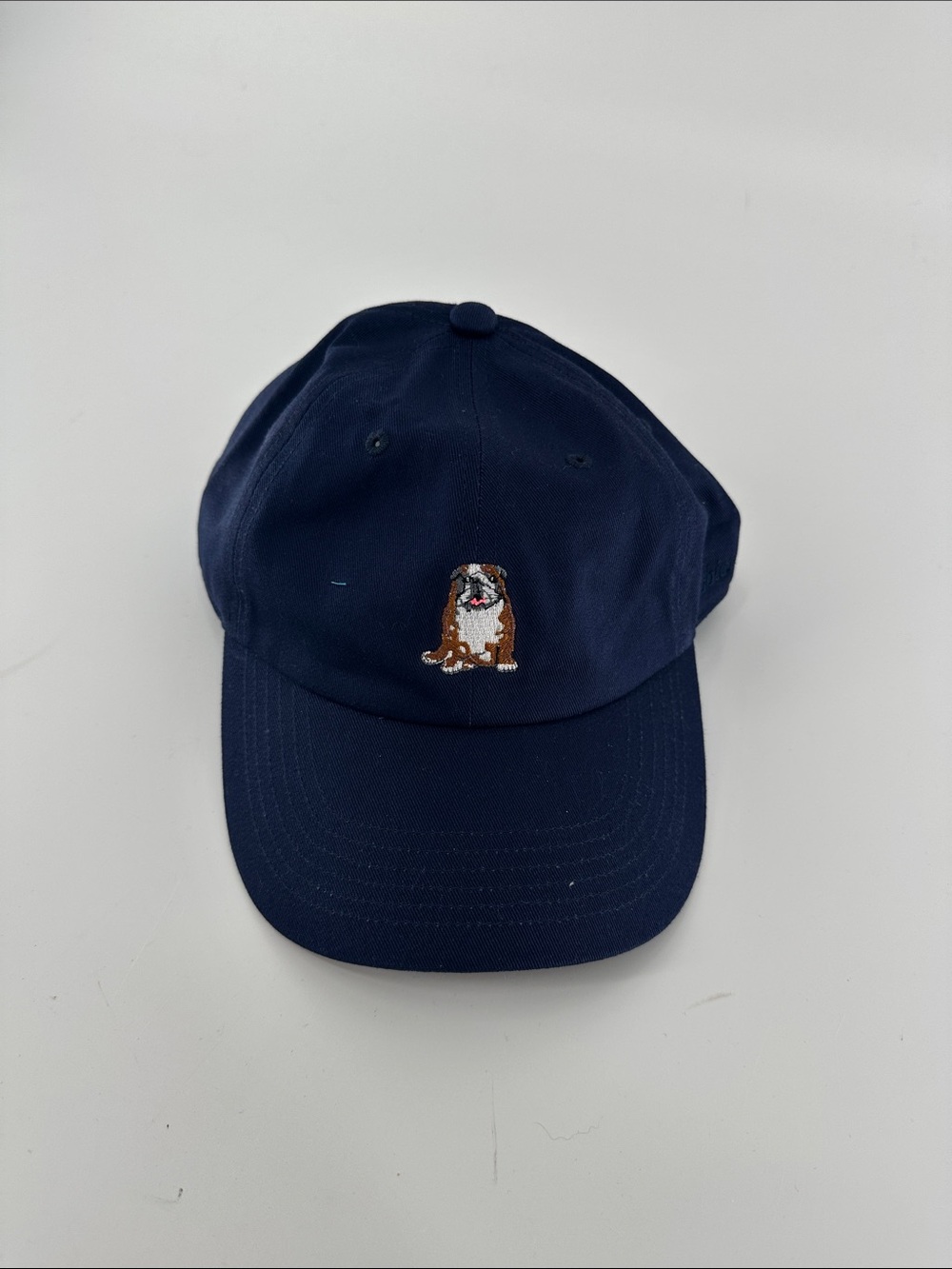 chubbies Navy Dog Embroidered Baseball Cap
